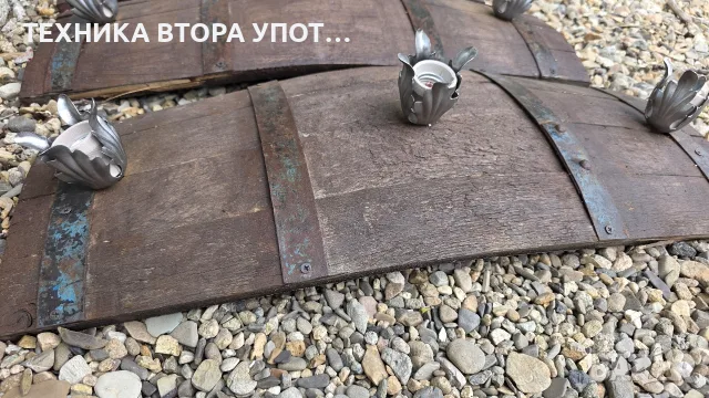 полилей/битова лампа от буре за механа, снимка 3 - Лампи за таван - 55676878