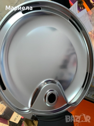 Фонтан за домашни любимци 3,5 л, безжичен, неръждаема стомана, снимка 8 - За кучета - 54214522