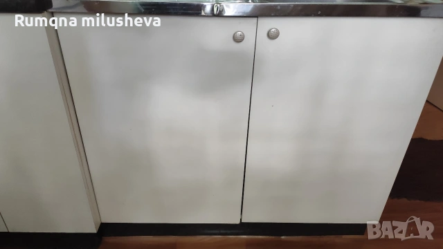 Бели кухненски шкафове , снимка 8 - Шкафове - 55163311