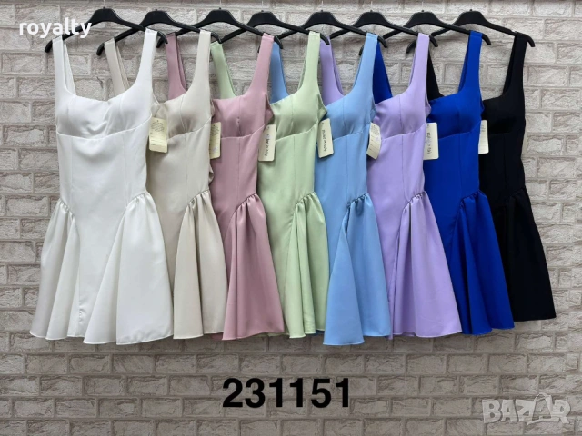 Нови Дамски Рокли Различни Цветове 