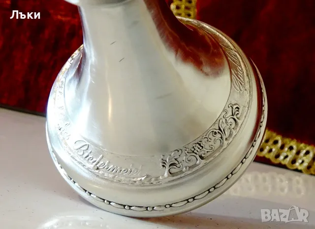 Калаен бокал WMF,лимитирана серия Gluckliches Biedermeier, снимка 10 - Антикварни и старинни предмети - 55448594