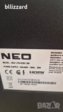 NEO 32 LED-32281 SW, снимка 3 - Телевизори - 55540190
