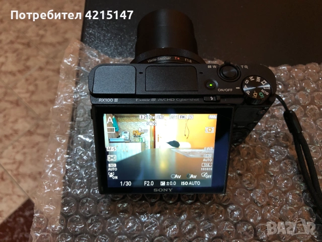 Sony RX100 III 20.1 MP Premium Compact Digital Camera w/1-inch Sensor and 24-70mm F1.8-2.8 ZEISS Zoo, снимка 5 - Фотоапарати - 54580915
