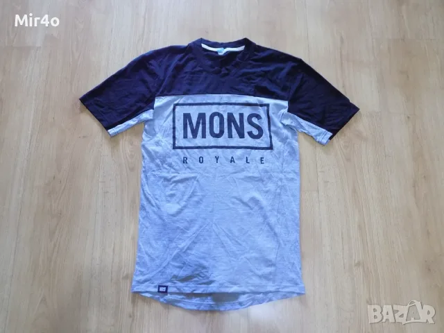 тениска mons royale merino wool блуза горнище потник туризъм мъжка оригинал S