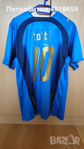 Italia Puma Francesco Totti тениска [М размер], снимка 2 - Тениски - 54573634