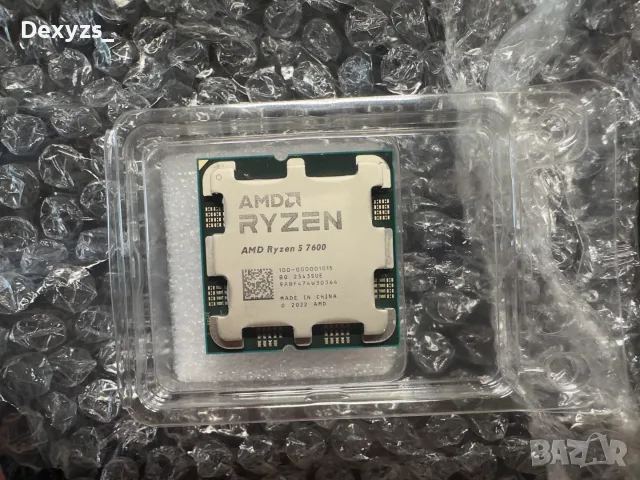 Процесор Ryzen 5 7600, снимка 2 - Процесори - 55302098
