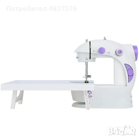 Мини шевна машина с масичка TV844B, снимка 4 - Шевни машини - 55596528