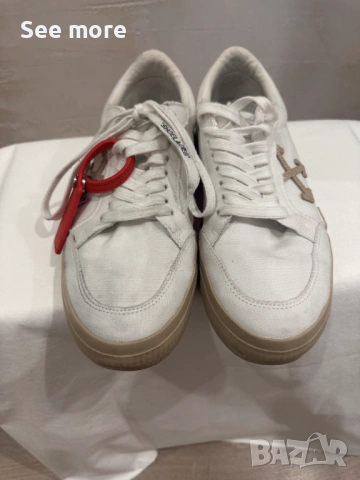 OFF-WHITE Low Top cloth Trainers Унисекс 41, снимка 4 - Спортни обувки - 54208653