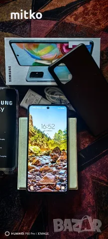 SAMSUNG GALAXY A71-Перфектно състояние.Пълен комплект , снимка 6 - Samsung - 55597414
