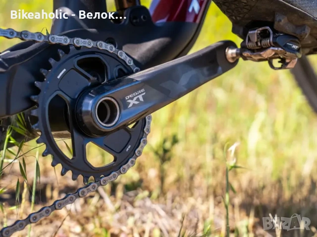 Курбели Shimano Deore XT FC-M8200 165mm Hollowtech II + Shimano Deore XT SM-CRM86 DM 30T 12sp, снимка 6 - Части за велосипеди - 55139281