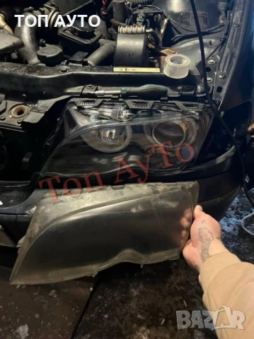 Капаци Фарове БМВ Е46 BMW E46 318i 320i 325i 325xi 330i 330xi 2002-2005 Стъкла Фарове Капаци, снимка 7 - Аксесоари и консумативи - 54366945
