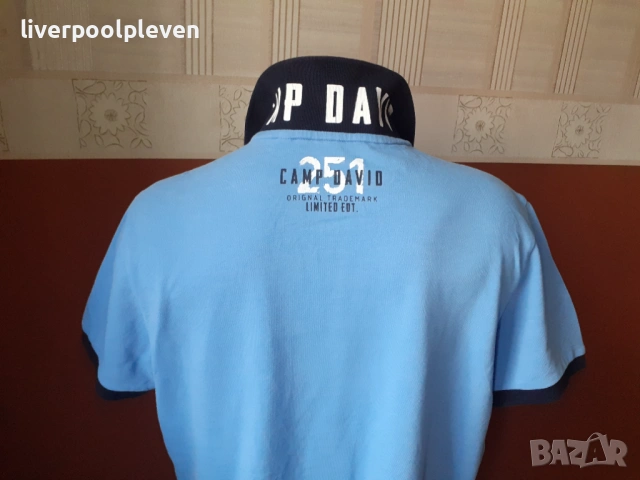 👉Camp David Original L ефектна, снимка 2 - Тениски - 54599942