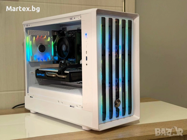 Геймърски компютър Ryzen 5 2400G,RX570,8GB RAM, снимка 2 - Геймърски - 55191727