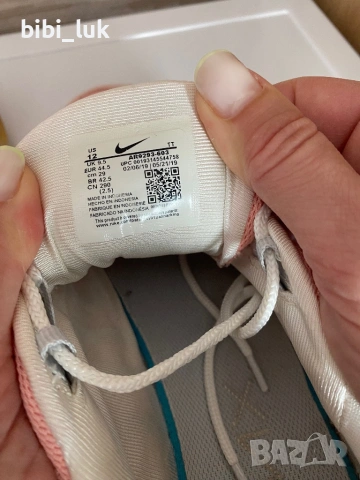 Розови маратонки Nike, 44,5 размер, снимка 6 - Маратонки - 54247410