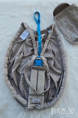 Бебешки слинг с 5 позиции за носене 0-24 месеца, снимка 10 - Кенгура и ранички - 52093219