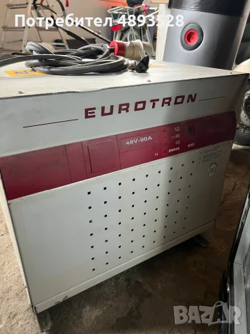 Продавам индустриално зарядно устройство BENNING EUROTRON за електрокари, мотокари и друга складова , снимка 2 - Резервни части за машини - 55388264
