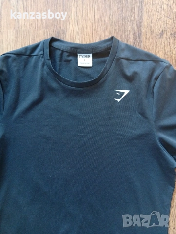 Gymshark Crest T-Shirt - мъжка тениска р-р L, снимка 3 - Тениски - 55054579