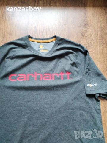 Carhartt Men's Loose Fit Heavyweight Short-Sleeve Logo Graphic  - мъжка тениска р-р S, снимка 4 - Тениски - 54381648