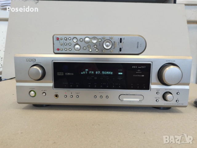 Многоканален ресивър Denon AVR-1707, снимка 2 - Ресийвъри, усилватели, смесителни пултове - 54681376