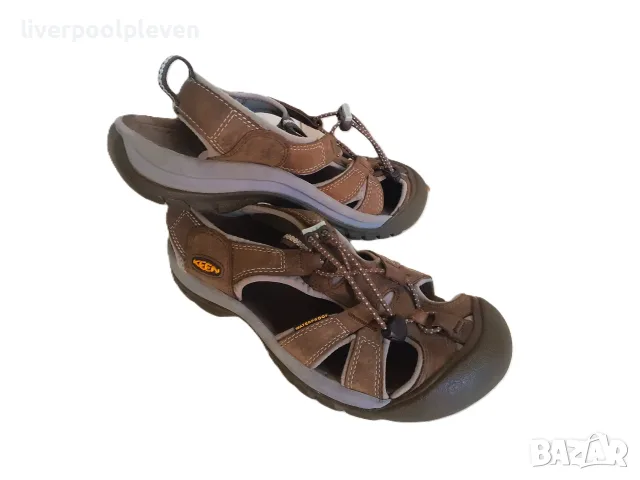 👉Keen waterproof Original 40 ест.кожа сандали, снимка 2 - Мъжки сандали - 55502037