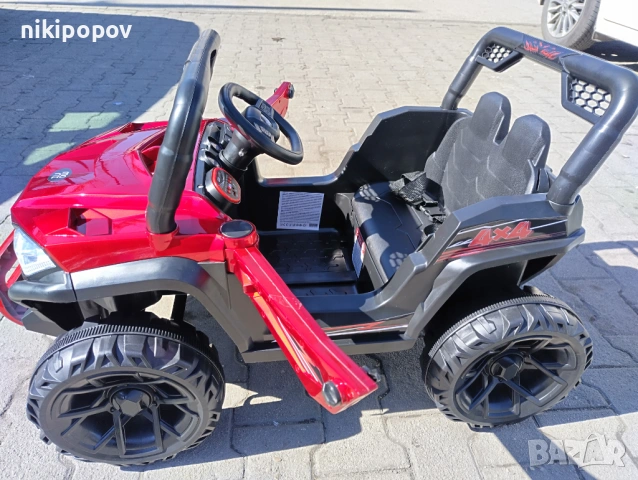 TEXAS акумулаторен джип FAST UTV червен, снимка 8 - Детски велосипеди, триколки и коли - 54811693