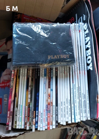 playboy колекция от списания с плакати, снимка 2 - Колекции - 54494757