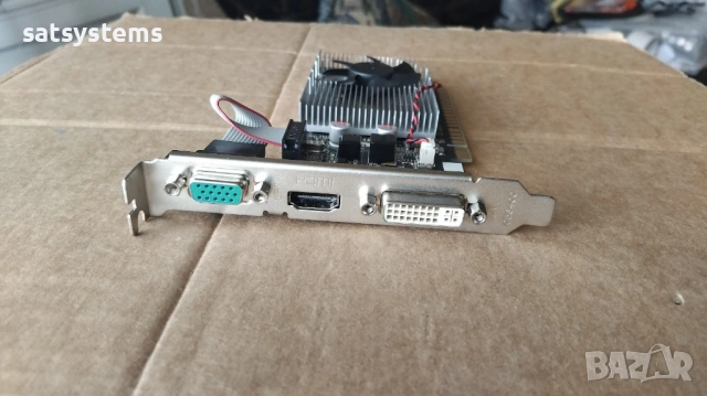 Видео карта NVidia GeForce Zotac GT 620 1024MB GDDR3 64bit PCI-E, снимка 2 - Видеокарти - 54245593