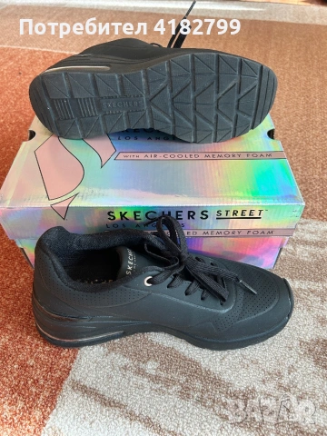 Дамски маратонки Skechers, снимка 3 - Маратонки - 54394607