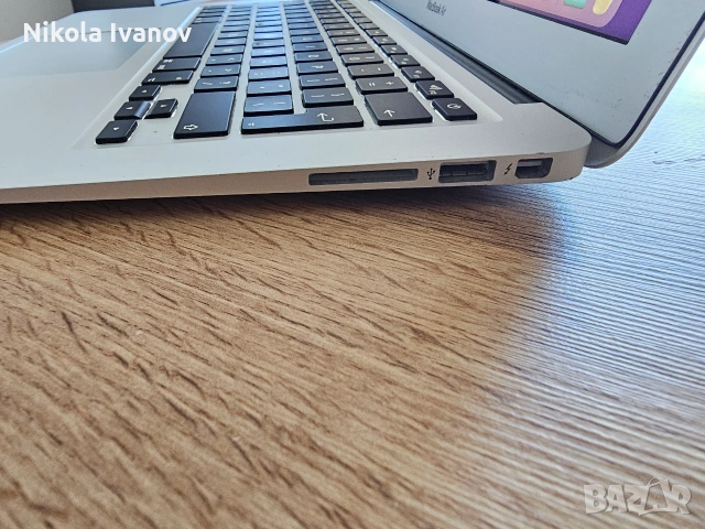 MacBook Air 13" (2017) | i5 | 8GB RAM | 128GB SSD | ЧИСТО НОВА Батерия + Оригинално зарядно, снимка 5 - Лаптопи за дома - 54972759