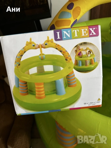 Надуваем басейн за игра INTEX