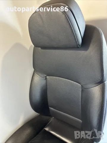 Предна дясна седалка черна кожа за BMW F10 F11 530Xd (2012), снимка 3 - Части - 55363123