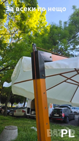 ГРАДИНСКИ ЧАДЪР С МЕТАЛНА СТОЙКА 3Х3м Код P2227, снимка 3 - Градински мебели, декорация  - 54232705