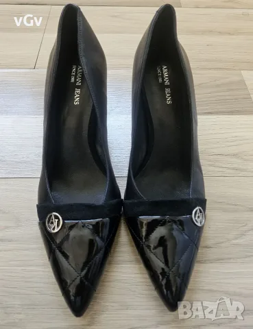 Токчета Armani Jeans -41, снимка 4 - Дамски обувки на ток - 55435113