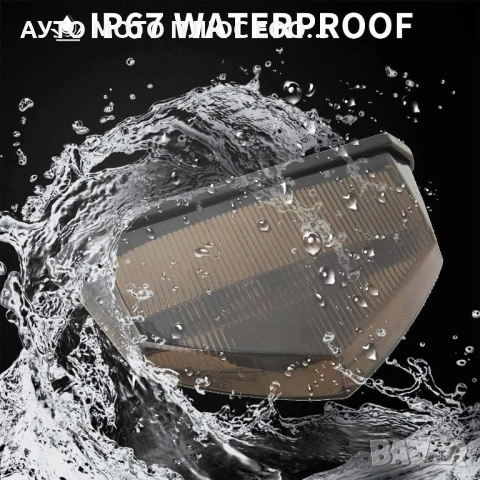 Универсален 12 LED стоп за Мотоциклет/ATV с опушено стъкло. , снимка 6 - Аксесоари и консумативи - 54038513