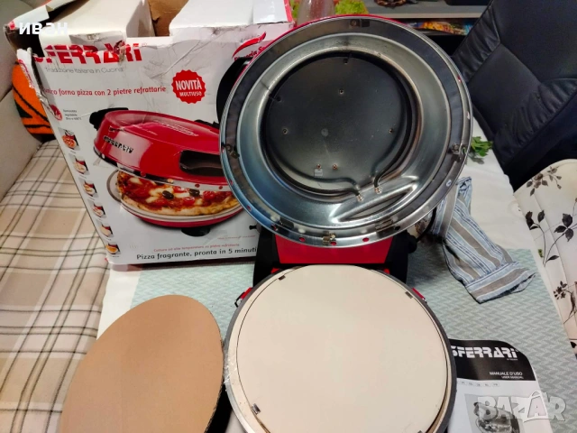  Пещ за Пица G3 Ferrari  Delizia Pizza Oven - 1200W, снимка 6 - Други - 54321438