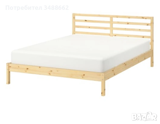 Дървено легло TARVA