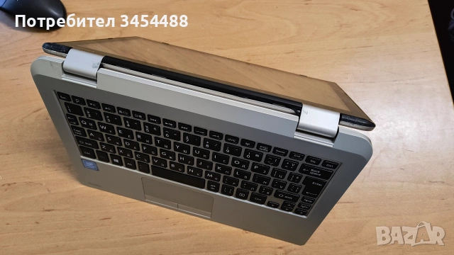 Лаптоп Toshiba Satellite Radius 11, N3700@1.60GHz, 4 RAM, 120 SSD, камера, кирилизация, Win 11 Home, снимка 4 - Лаптопи за дома - 55128789
