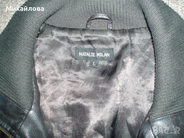 Дамско кожено яке , снимка 8 - Якета - 54352799