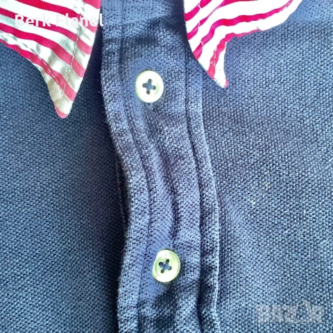 Polo Ralph Lauren тениска с яка, изключително vintage, снимка 5 - Тениски - 54643933