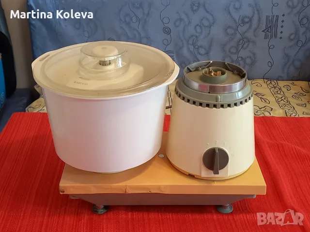 Немски кухненски робот КМ 8 от социализма, бивша ГДР, 70-те год., работещ, снимка 6 - Други ценни предмети - 55609524