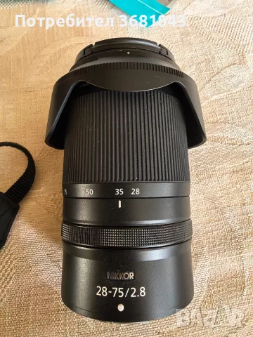 Nikon Z5 запазен с обектив 28-75 F 2.8 и светкавица. , снимка 7 - Фотоапарати - 55381191