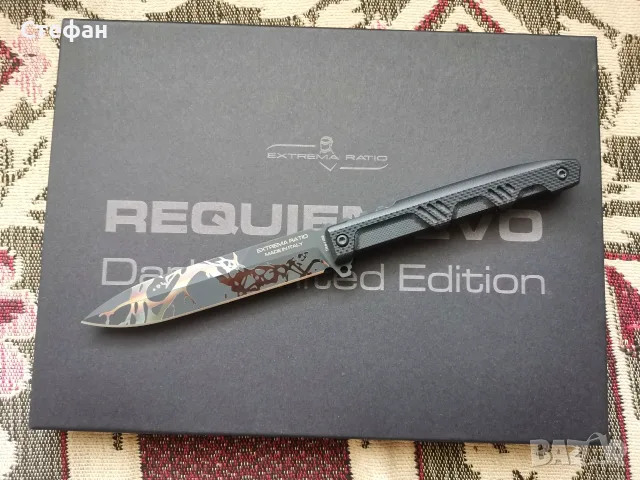 ХИТ ЦЕНА Нож Extrema Ratio Requiem EVO Dark, снимка 4 - Ножове - 55421131