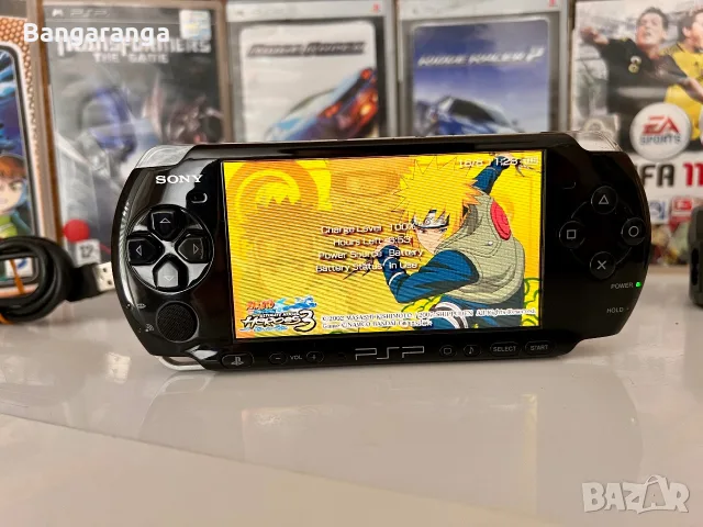 Sony PSP-3004 Slim + 7 ОРИГИНАЛНИ ИГРИ, снимка 5 - PlayStation конзоли - 55702715