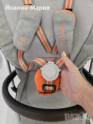 Детска количка Cybex Eezy S Twist+ – въртяща се седалка 360°, снимка 5 - Детски колички - 55216651