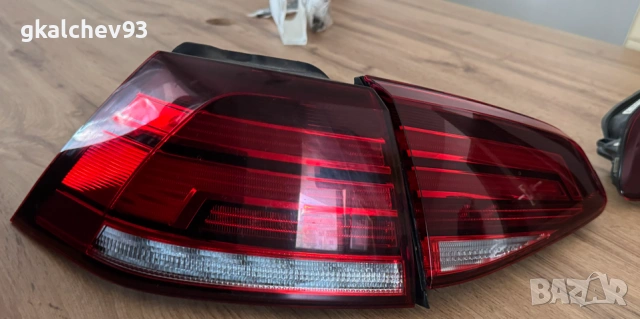 EU LED Стопове за Golf MK7/7.5, снимка 2 - Части - 54671244