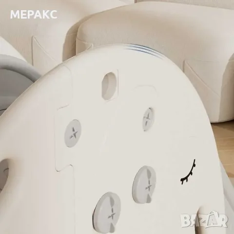 Пързалката, във формата на слонче, с баскетболен кош , снимка 3 - Играчки за стая - 55571922