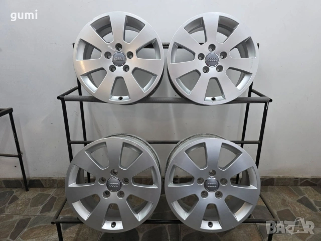 4бр 16ски джанти за AUDI 5х112мм A161462 , снимка 5 - Гуми и джанти - 54940159