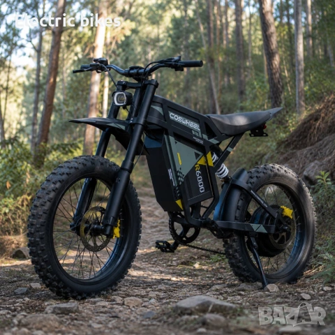 Електрически офроуд мотор / E Dirt Bike COSWHEEL R6000 7000W 60V, снимка 11 - Велосипеди - 54564124