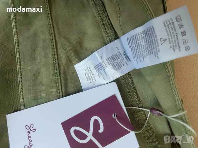 8XL и гигант Нови дънки Sheego(зелен) , снимка 5 - Къси панталони и бермуди - 55053396