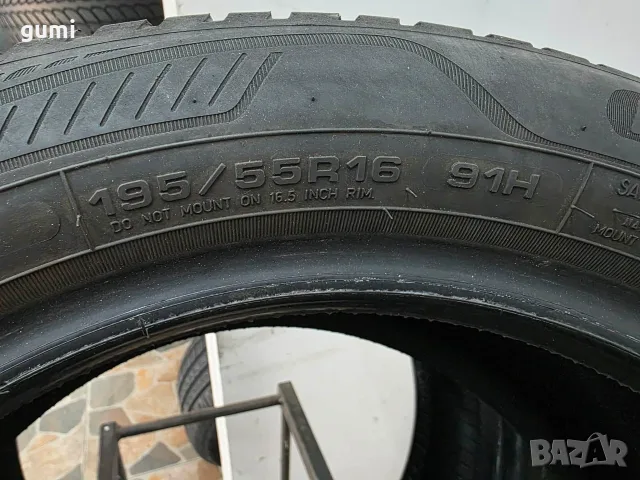 2бр всесезонни гуми 195/55/16 GOODYEAR L06404 , снимка 4 - Гуми и джанти - 55523300